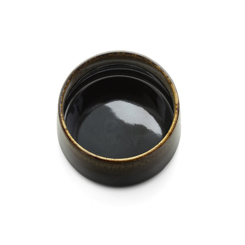 Ciotola da Portata in Ceramica Kyoto – Fango Marrone Scuro (Media, Ø 12,5 cm)