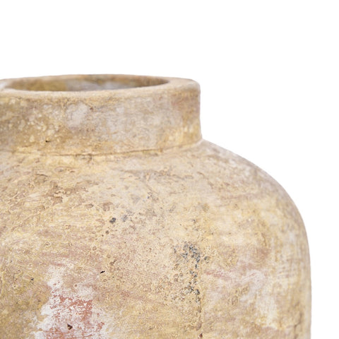 Vaso The Clay Echo in Terracotta – Crema – M