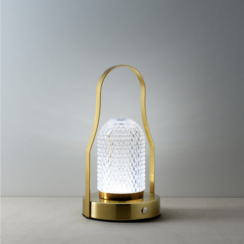 Lampada da Tavolo a LED Portatile Lampuccino in Ferro