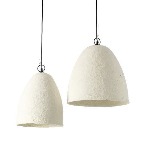 Lampadario The Savana in Cartapesta – Bianco – S