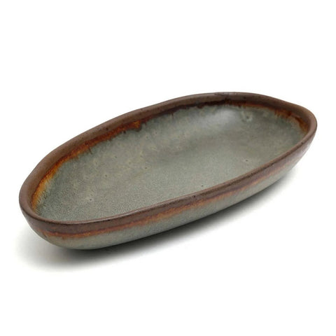 Côa M Rectangular Stoneware Serving Plate (23.5 cm)