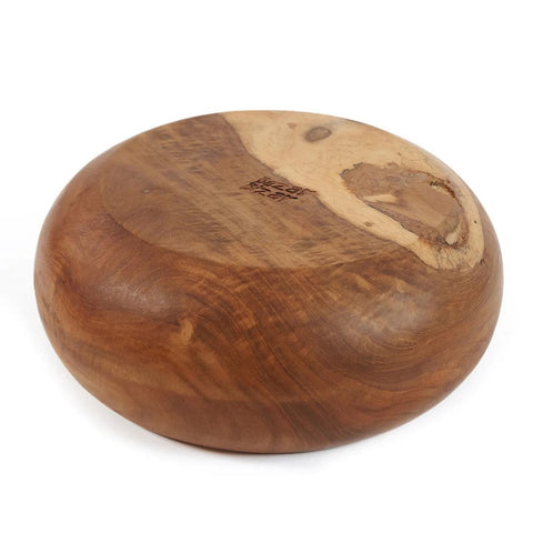 Portafrutta Scultoreo in Radice di Teak (Ø 20 cm) – Naturale