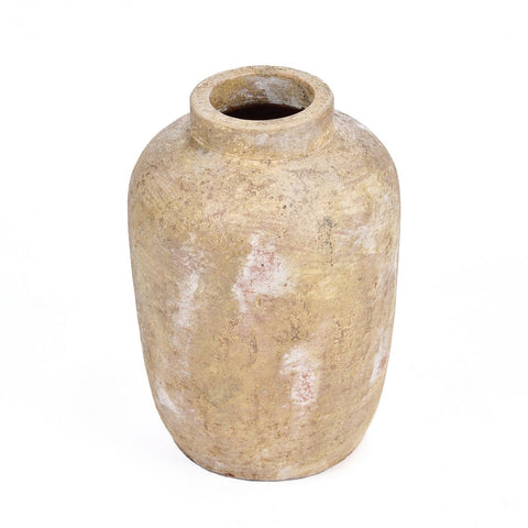Vaso The Clay Echo in Terracotta – Crema – M