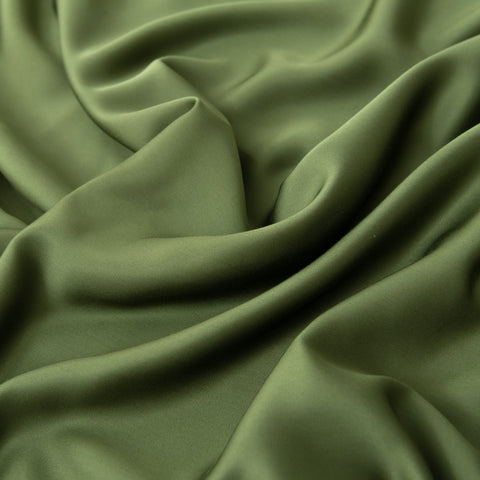 Deep Moss bamboo fitted sheet for topper 400TC – 100% natural
