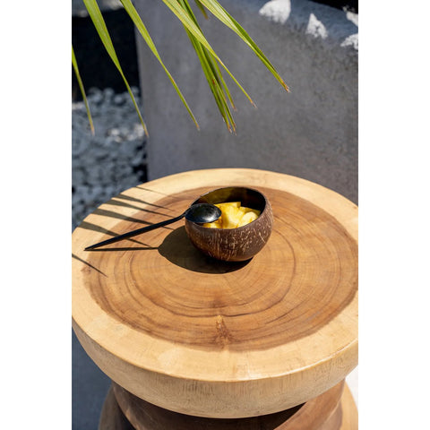 Ciotola Organica in Noce di Cocco Coco Food Bowl – Nero Naturale (Ø 13 cm)