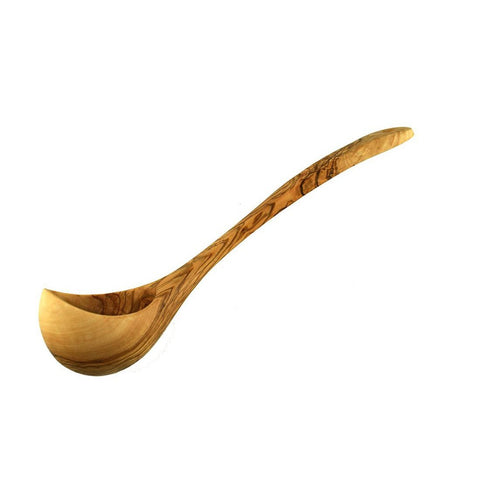 Mestolo Multiuso in Legno di Ulivo Massello 30 cm per Cucina