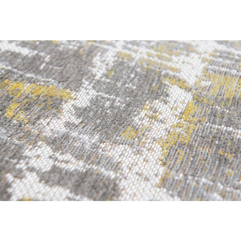 Louis De Poortere Tappeto Astratto Eco – Sea Bright Sunny / Giallo e Bianco