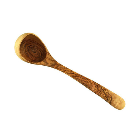 Mestolo Multiuso in Legno di Ulivo Massello 30 cm per Cucina