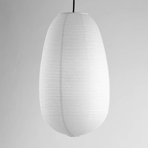 lampadario leggero carta riso luce diffusa soggiorno