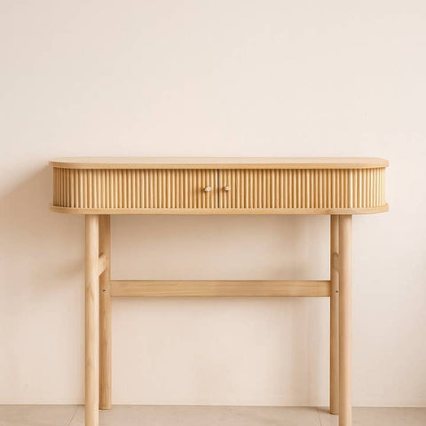 Consolle Japandi in Legno di Pino Hector