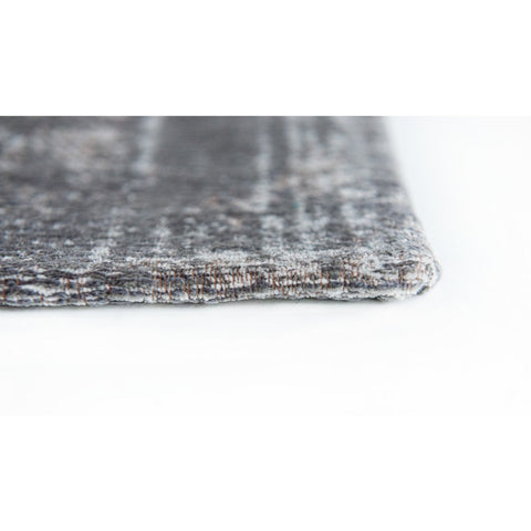 Louis De Poortere: Tappeto Flatweave "Medallion" – Stone (Grigio Pietra)
