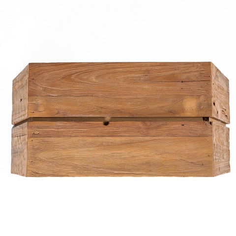 Tavolino Scultoreo in Teak Ashley Cocoon