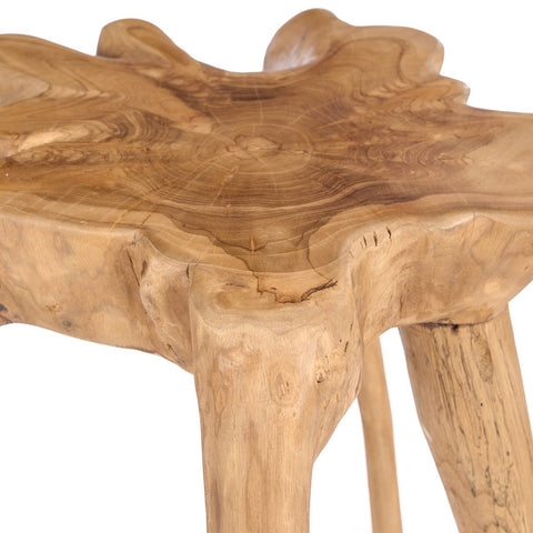 Tavolino Scultoreo in Radice di Teak Rooty (Ø 30-45 cm)