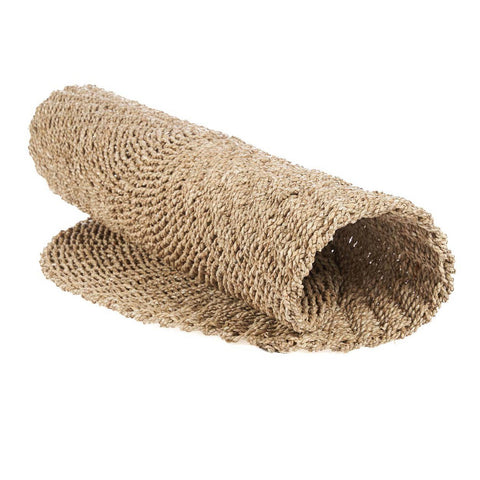 Tappeto Rotondo Intrecciato in Sisal Sizali "I'm" – Naturale (Ø 100 cm)
