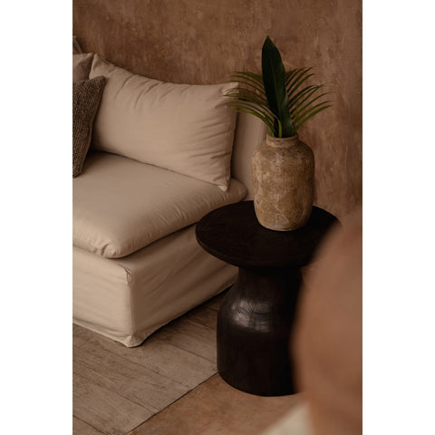 Vaso The Clay Echo in Terracotta – Crema – M