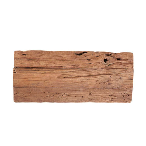 Sgabello Scultoreo in Legno Naturale Fab Rustic