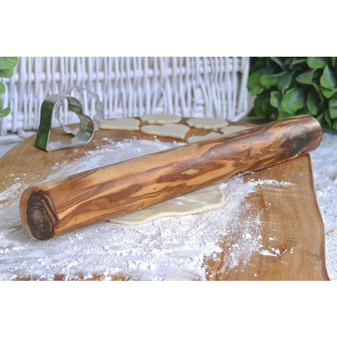 Mattarello Design in Legno d’Ulivo – 30 cm