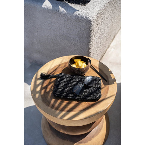 Ciotola Organica in Noce di Cocco Coco Food Bowl – Nero Naturale (Ø 13 cm)
