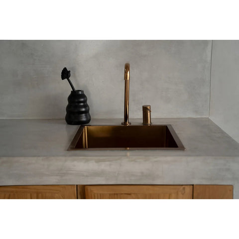 Vaso Multifunzione in Terracotta Brunita (13x17 cm) - Nero Opaco