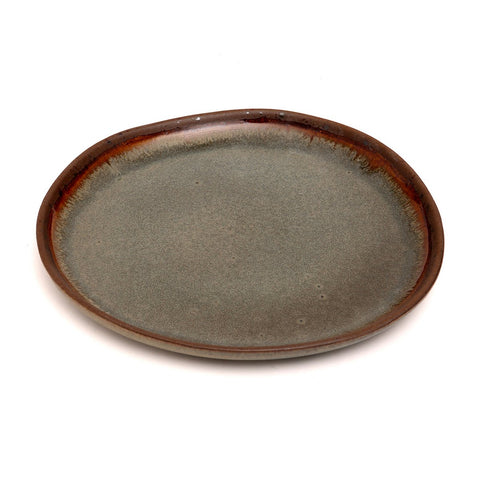 Côa Stoneware Salad and Dessert Plate, 22 cm