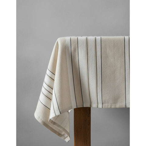 Tovaglia La Provenza - Nero Bianco Naturale - 150x250 cm