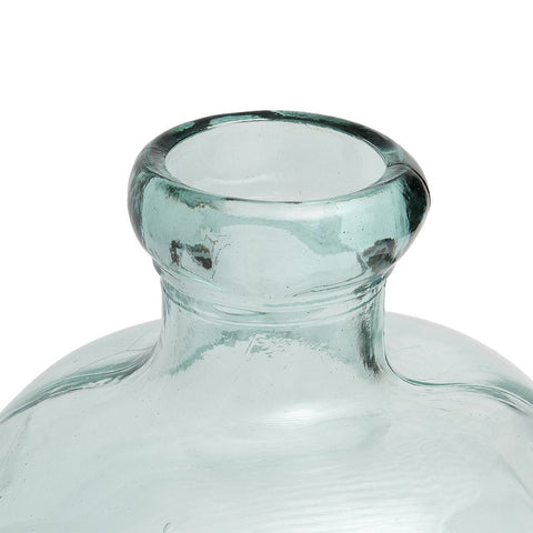 Vaso Scultoreo in Vetro Riciclato Bolai – Blu (Ø 45 cm)