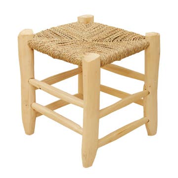 comodino japandi in legno massello artigianale