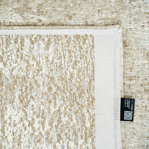 Louis De Poortere Tappeto Astratto Eco – Mercury / Giallo Dorato Collezione Virgin Land