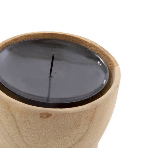 dettaglio venature legno teak artigianale