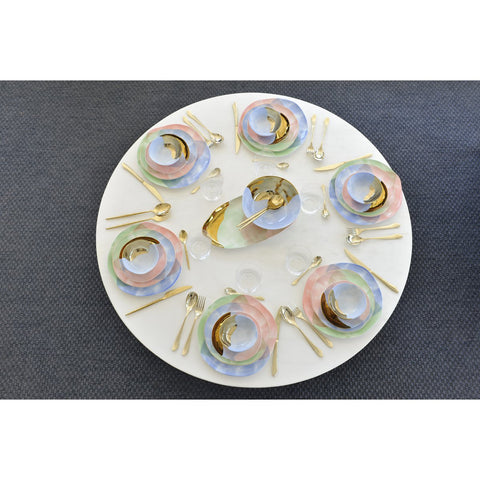 Piatto da Pane in Porcellana Multicolore "Paradise" (Ø 16 cm)
