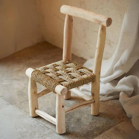 arredamento cameretta stile japandi naturale