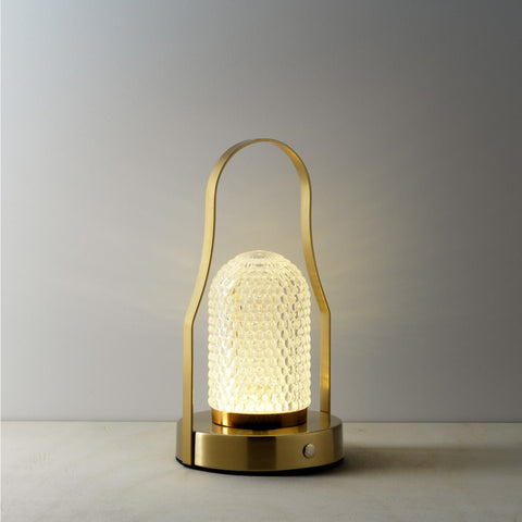 Lampada da Tavolo a LED Portatile Lampuccino in Ferro