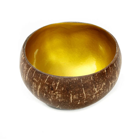 Ciotola Multiuso in Noce di Cocco Naturale The Coco Food Bowl – Oro Naturale