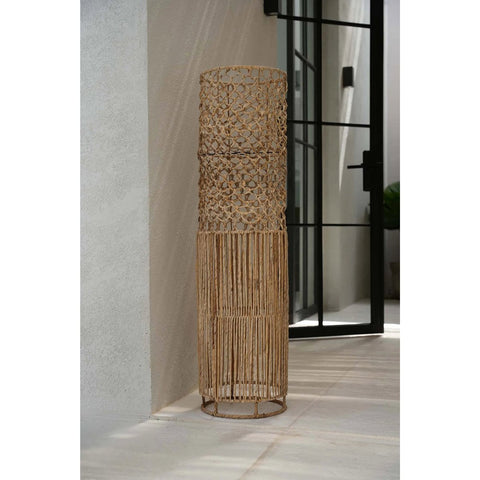 Lampada a Sospensione in Foglia di Banana Takuhanki – Naturale (Extra Large, H 116 cm)