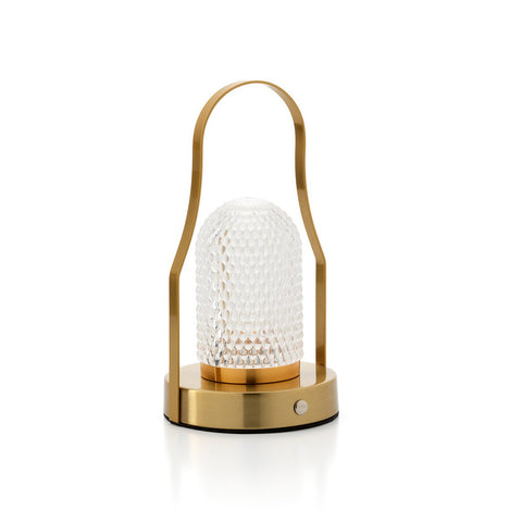 Lampada da Tavolo a LED Portatile Lampuccino in Ferro