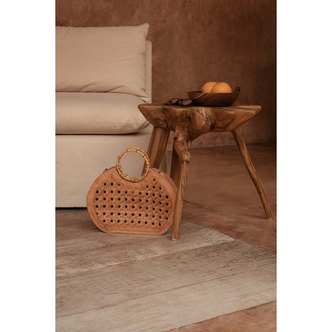 Tavolino Scultoreo in Radice di Teak Rooty (Ø 30-45 cm)