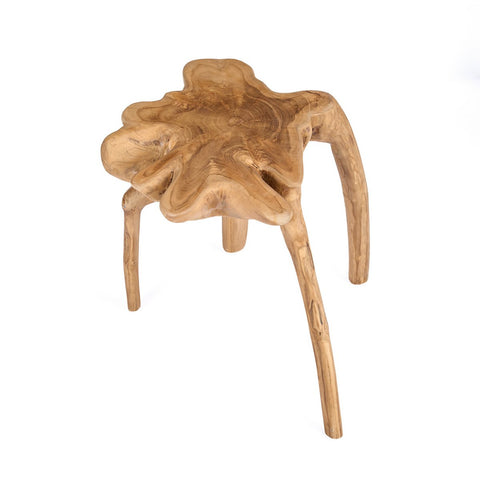 Tavolino Scultoreo in Radice di Teak Rooty (Ø 30-45 cm)