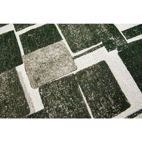 Tappeto Flatweave Eco-Sostenibile "Lucia" – Sicomoro (Verde) | Louis De Poortere