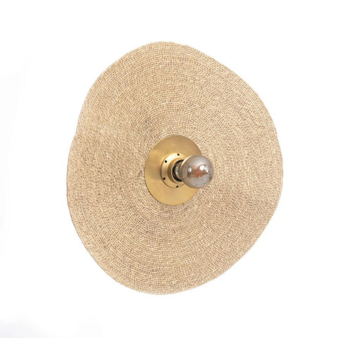 Lampada da parete Let's Groove - Ottone naturale - M