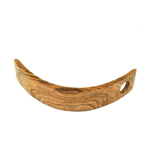 "LUNA" olive wood wine rack