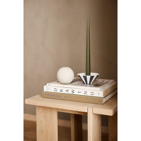 OY Solid Oak Low Square Side Table
