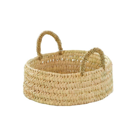 cestino portaoggetti stile wabi sabi naturale