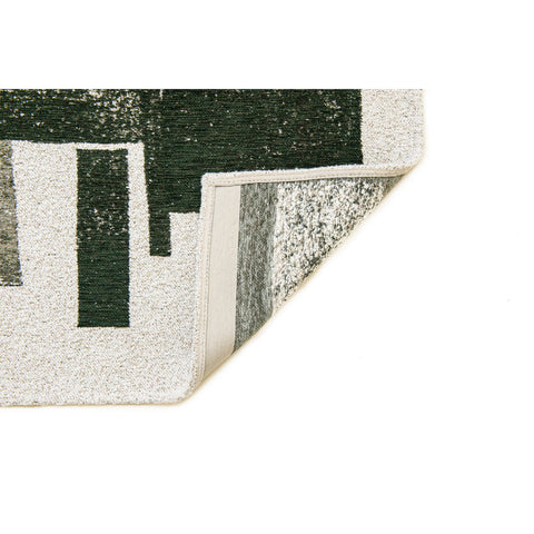 Tappeto Flatweave Eco-Sostenibile "Lucia" – Sicomoro (Verde) | Louis De Poortere