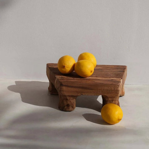 Superb Natural Teak Wood Tray