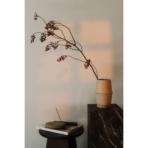 vaso decorativo zen per interni minimal