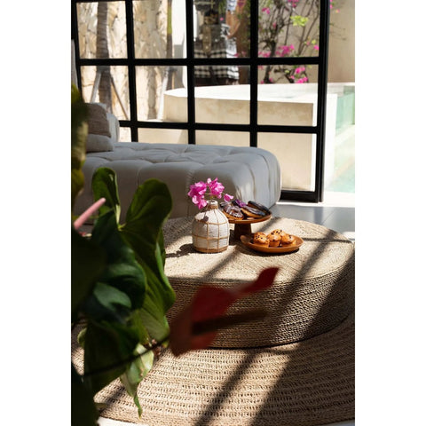 Alzata per Torta in Radice di Teak – Grande (Ø 28 cm, H 13 cm)