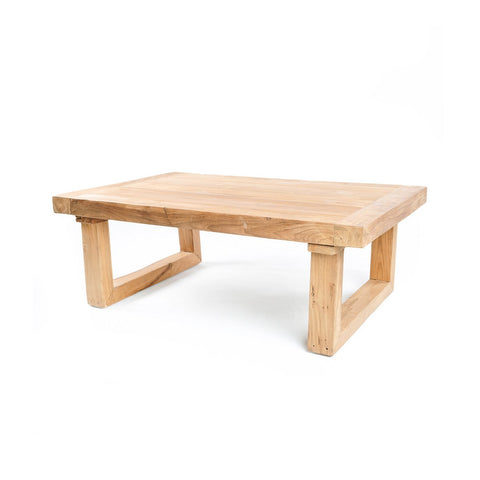 Reclaimed Teak Coffee Table – Natural