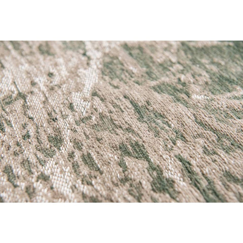 Louis De Poortere Tappeto Flatweave Eco-Sostenibile "Cracks" – Pino Scuro