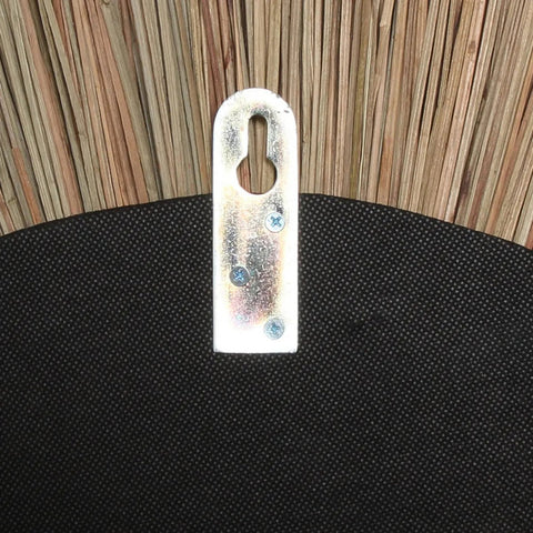 Specchio Tondo in Erba Naturale Alang Alang – Grande (Ø 50 cm)