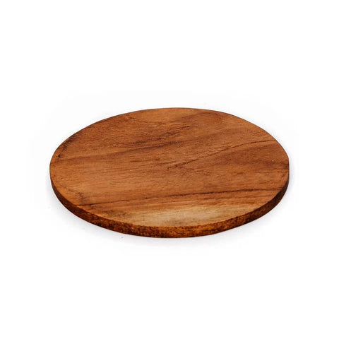 coaster legno teak japandi minimalista set tavola